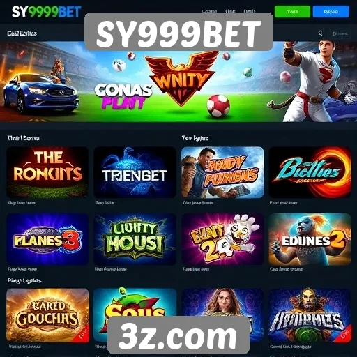 Análise das opções de jogos disponíveis no SY999BET